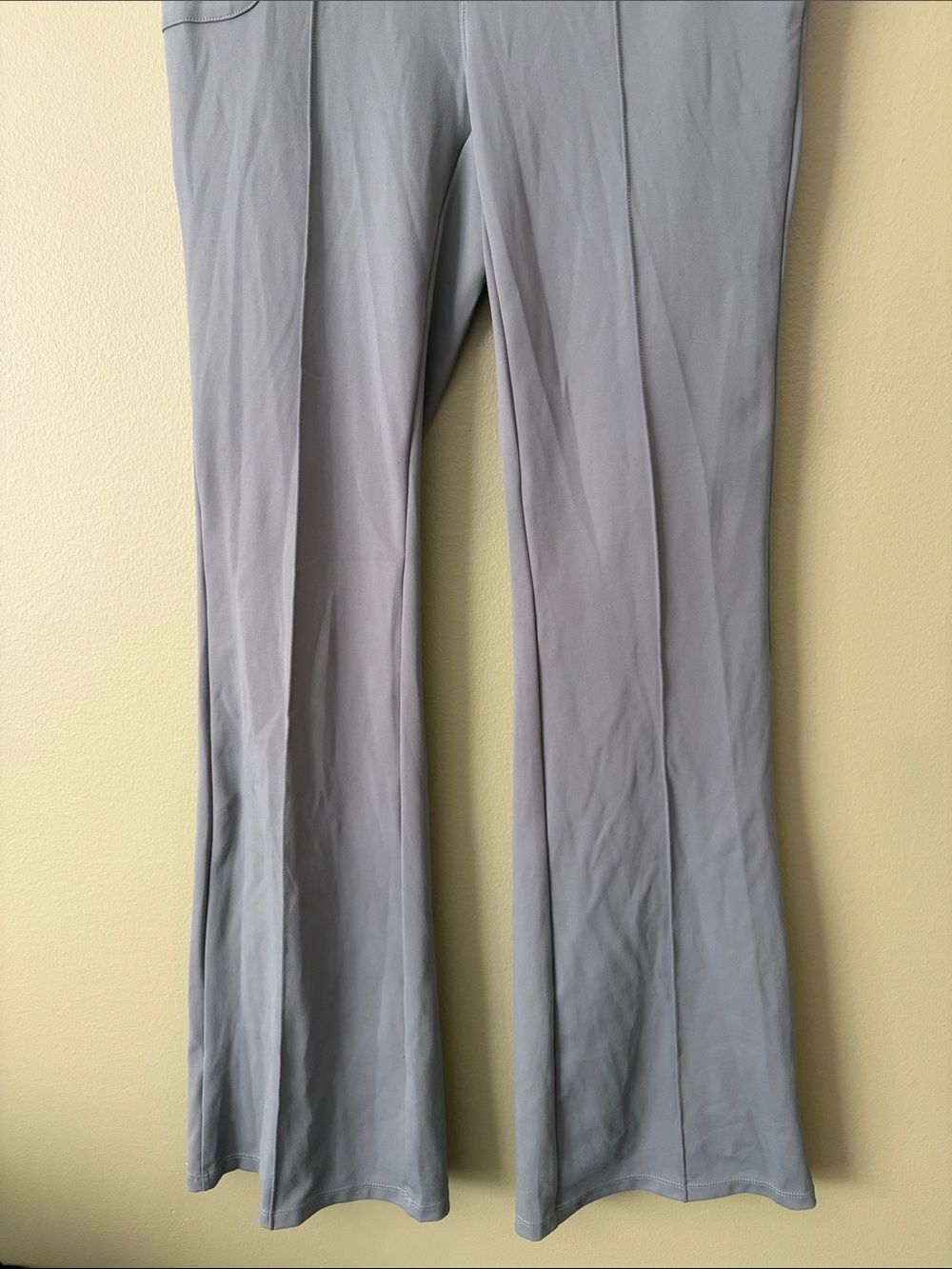 Halara High Waisted Side Flap Pocket Flare Cargo Pants Deep Aquamarine Sz M - Picture 5 of 6